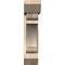 Ekena Millwork Olympic Slat Smooth Bracket w/ Offset Brace, Douglas Fir, 7 1/2"W x 32"D x 32"H BKT0806X32X32OLY06SDF - alternate 2